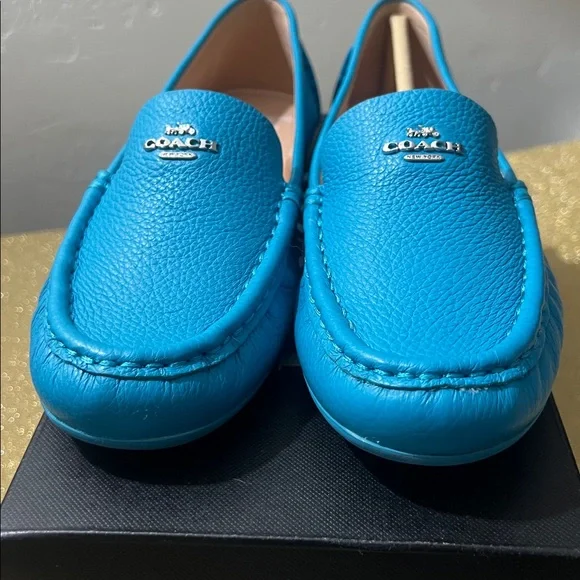 Gently Used Coach Women's Marley Leather Loafers - Picture 3 of 17